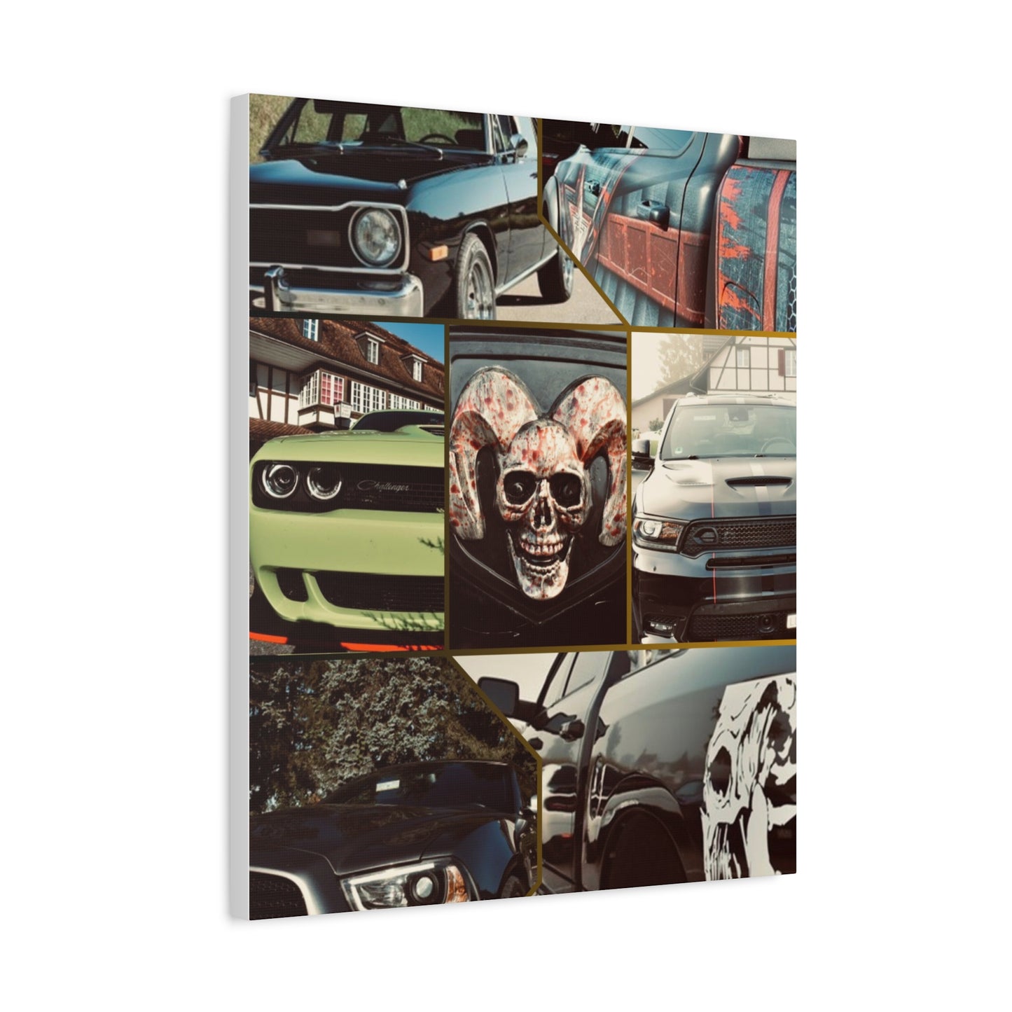Canvas Print - American Cars Design