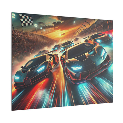 Canvas Print - Super Cars Racing