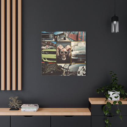 Canvas Print - American Cars Design