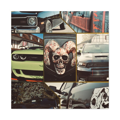 Canvas Print - American Cars Design