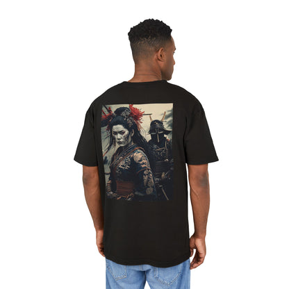 Oversize Tee - Geisha Warrior Design