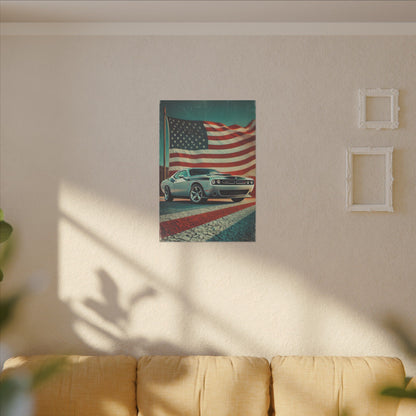 Canvas Print: Muscle American Car