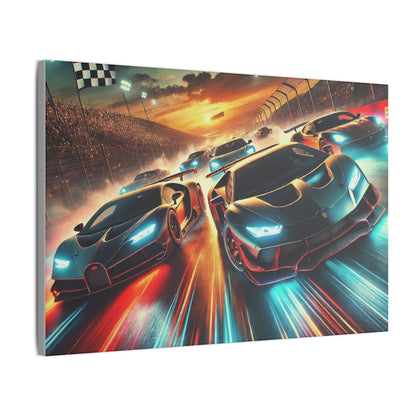Canvas Print - Super Cars Racing
