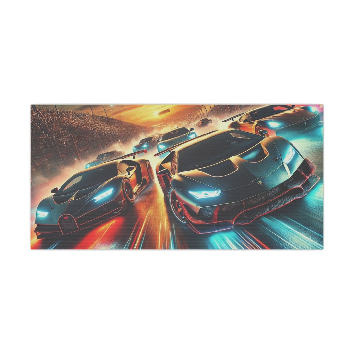 Canvas Print - Super Cars Racing
