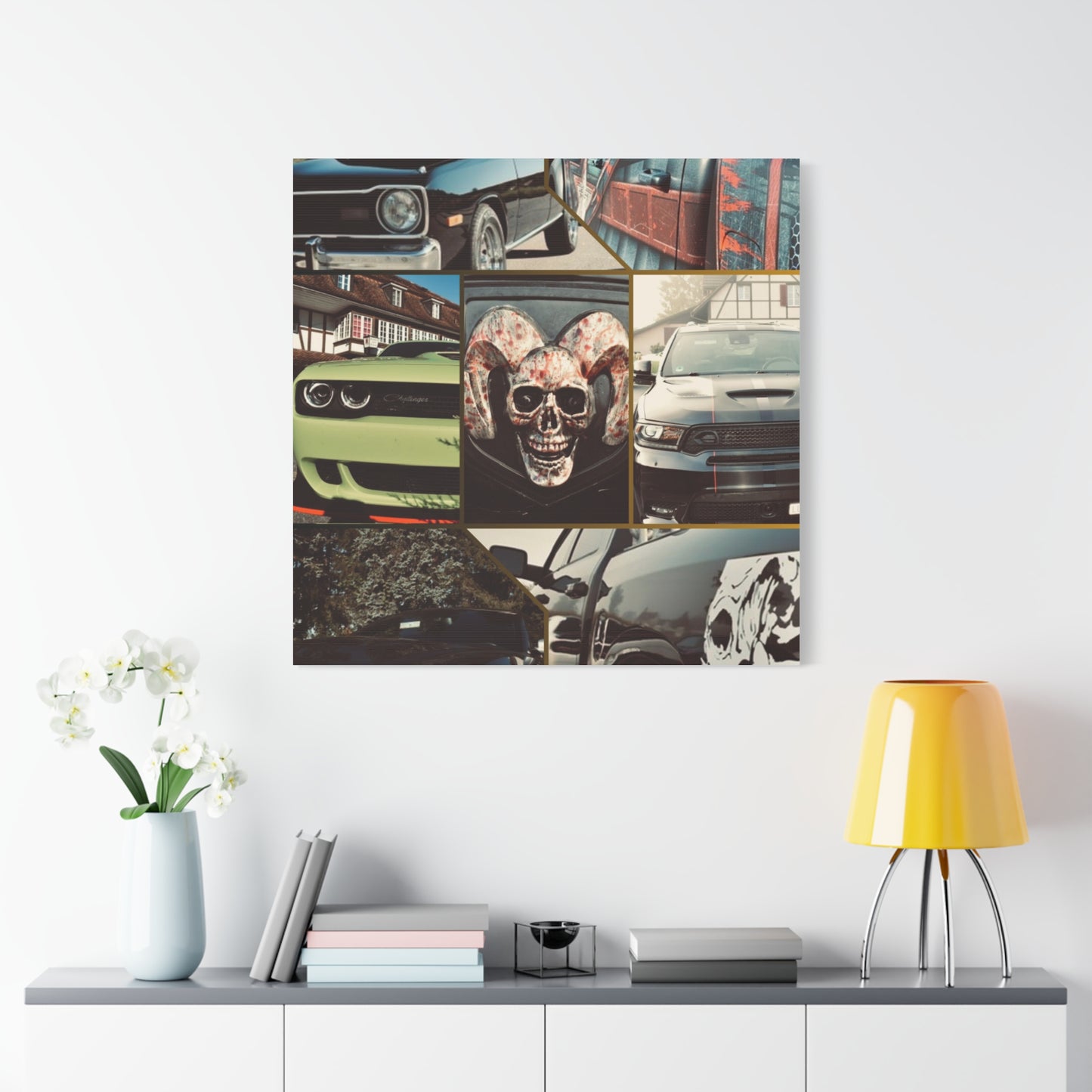 Canvas Print - American Cars Design
