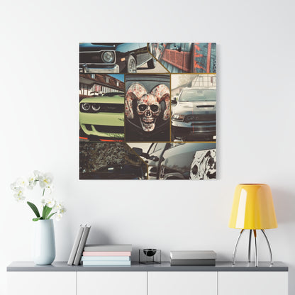 Canvas Print - American Cars Design