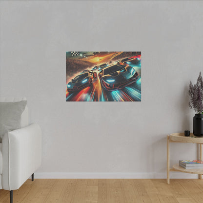 Canvas Print - Super Cars Racing
