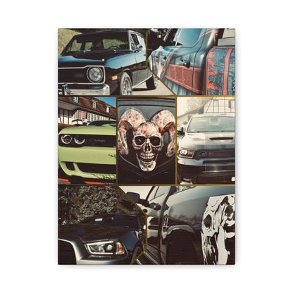 Canvas Print - American Cars Design
