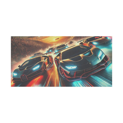 Canvas Print - Super Cars Racing