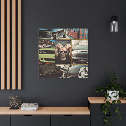 Canvas Print - American Cars Design