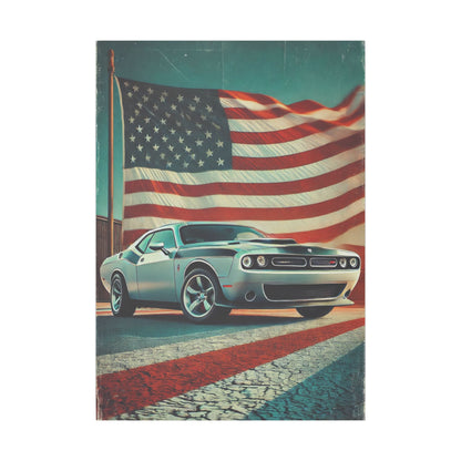 Canvas Print: Muscle American Car