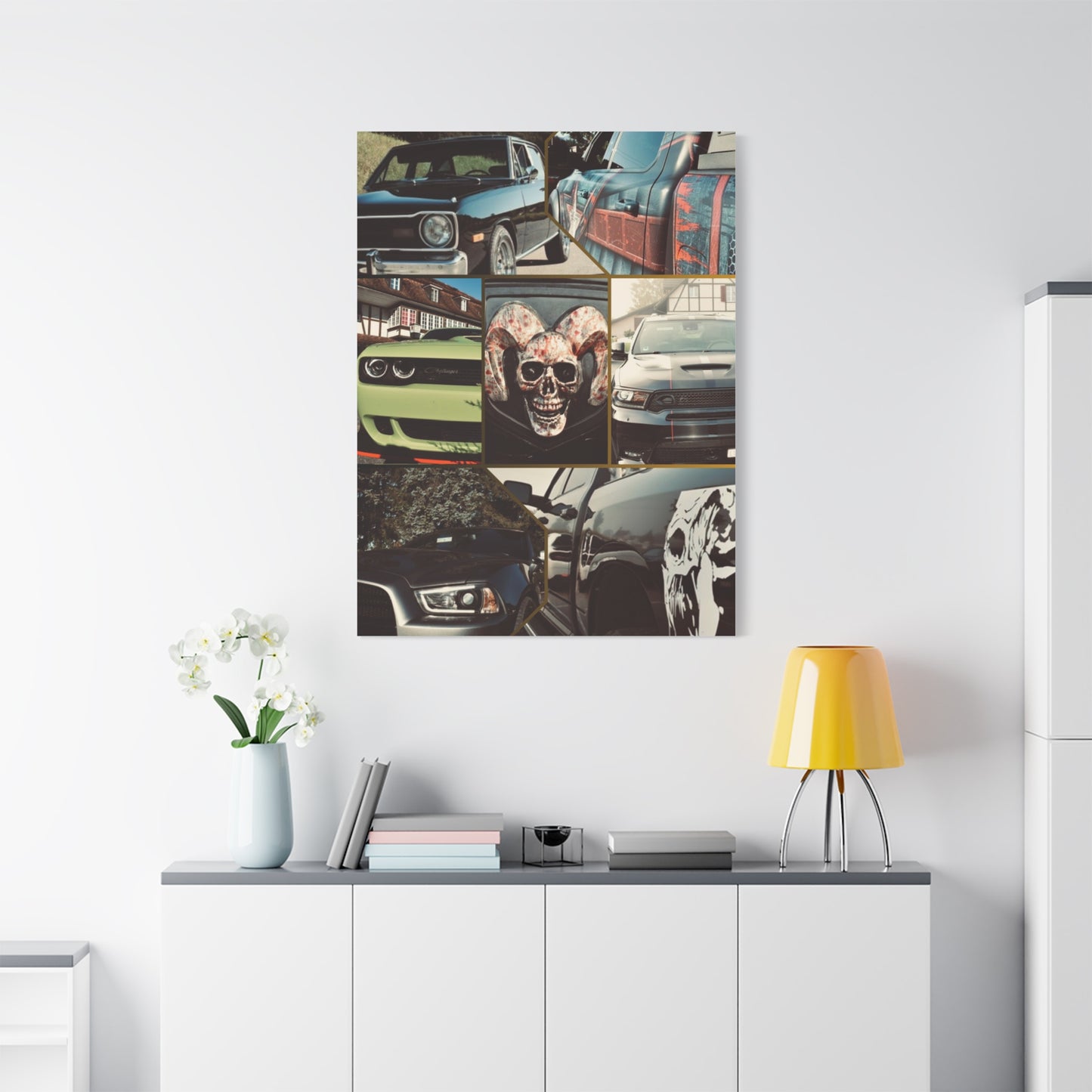 Canvas Print - American Cars Design