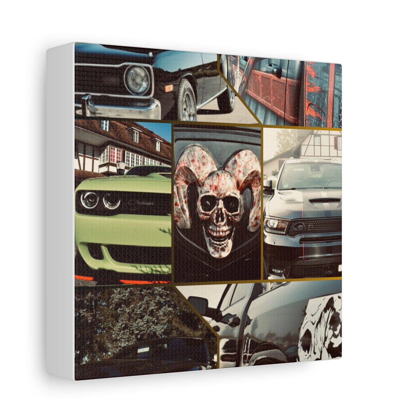 Canvas Print - American Cars Design