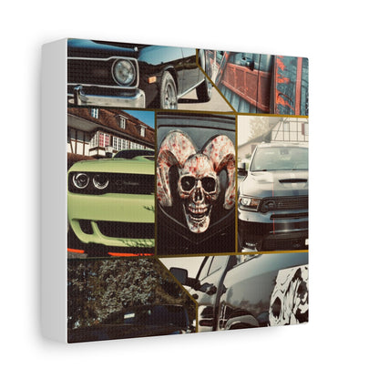 Canvas Print - American Cars Design