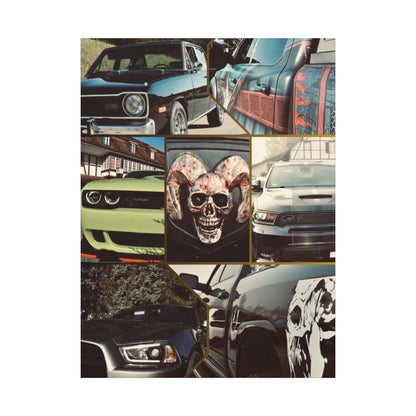 Canvas Print - American Cars Design