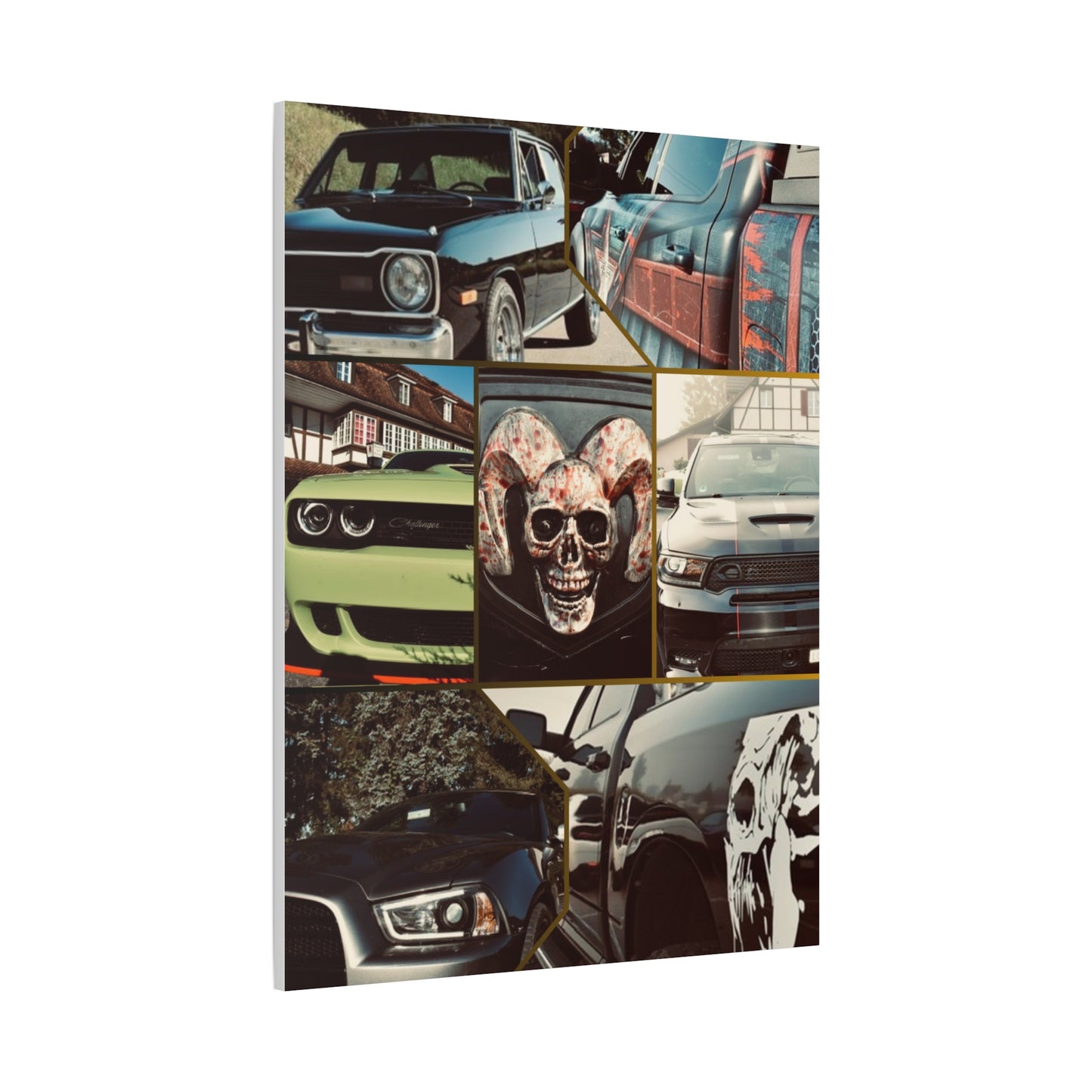 Canvas Print - American Cars Design
