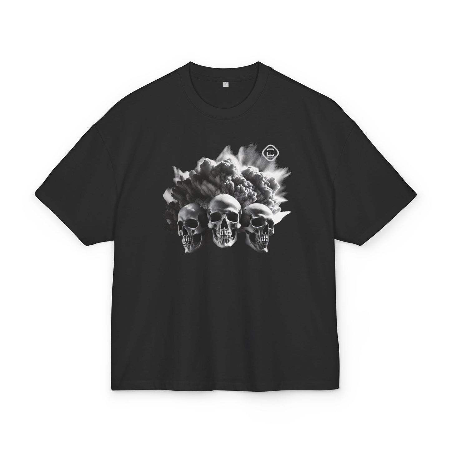 Tee - Skull Sand Storm USA Flag Graphic Print Unisex Shirt