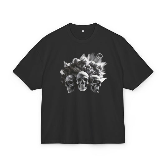 Tee - Skull Sand Storm USA Flag Graphic Print Unisex Shirt
