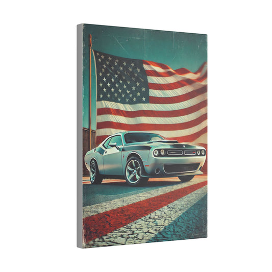 Canvas Print: Muscle American Car