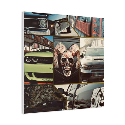 Canvas Print - American Cars Design
