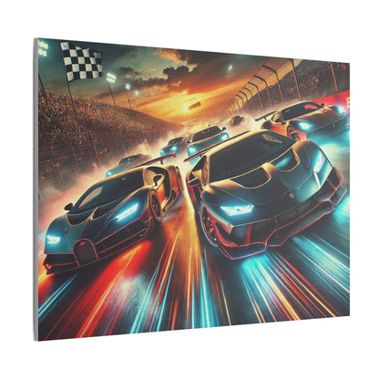 Canvas Print - Super Cars Racing