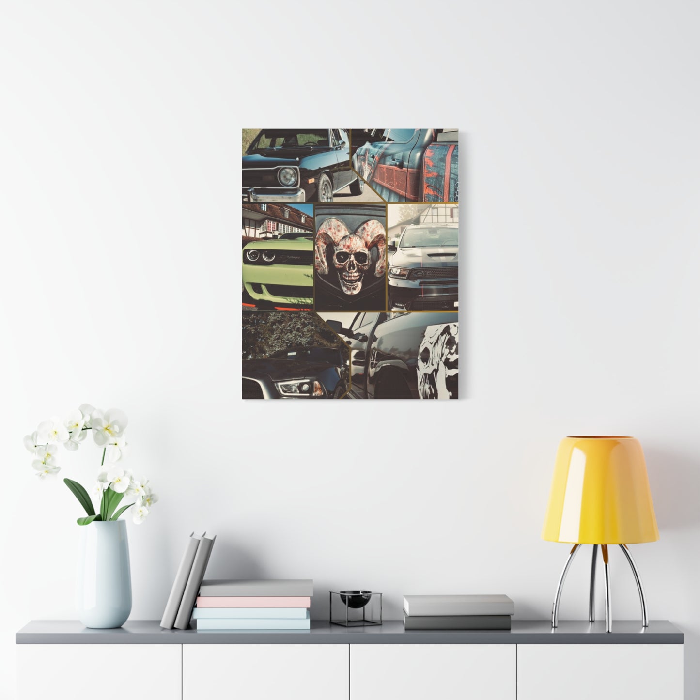 Canvas Print - American Cars Design