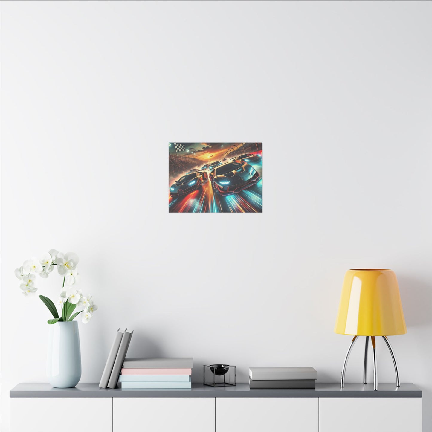 Canvas Print - Super Cars Racing
