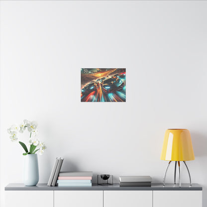 Canvas Print - Super Cars Racing