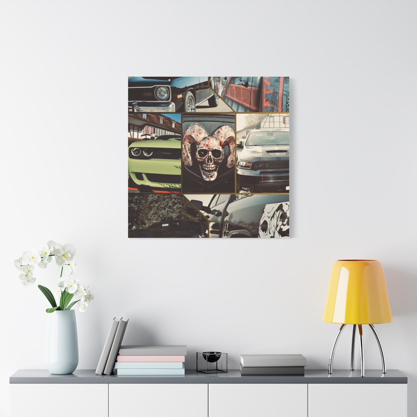 Canvas Print - American Cars Design