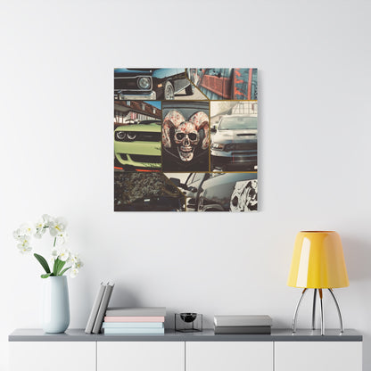Canvas Print - American Cars Design