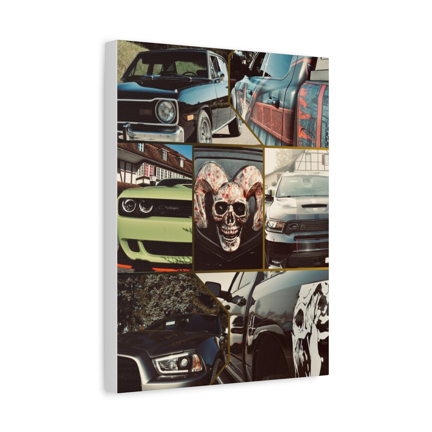 Canvas Print - American Cars Design