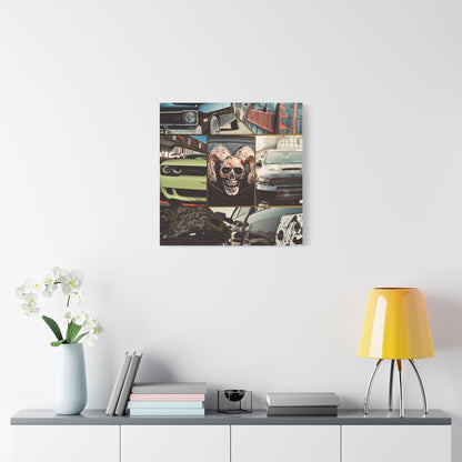 Canvas Print - American Cars Design