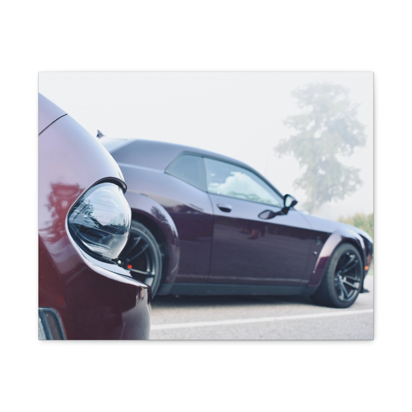 Canvas Print American Muscle Cars