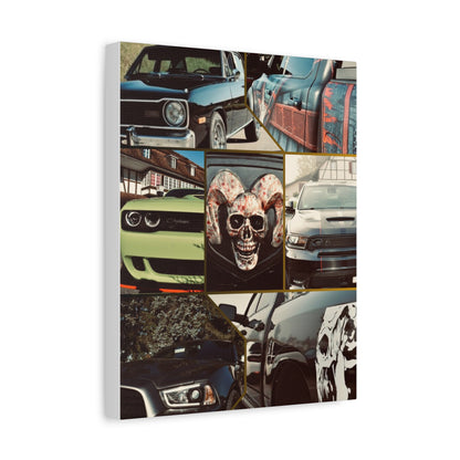 Canvas Print - American Cars Design