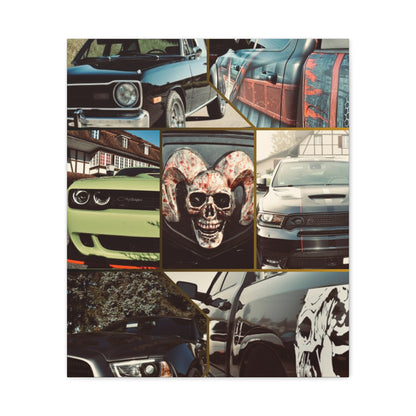 Canvas Print - American Cars Design