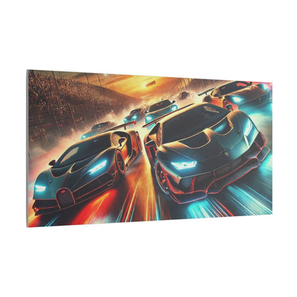 Canvas Print - Super Cars Racing