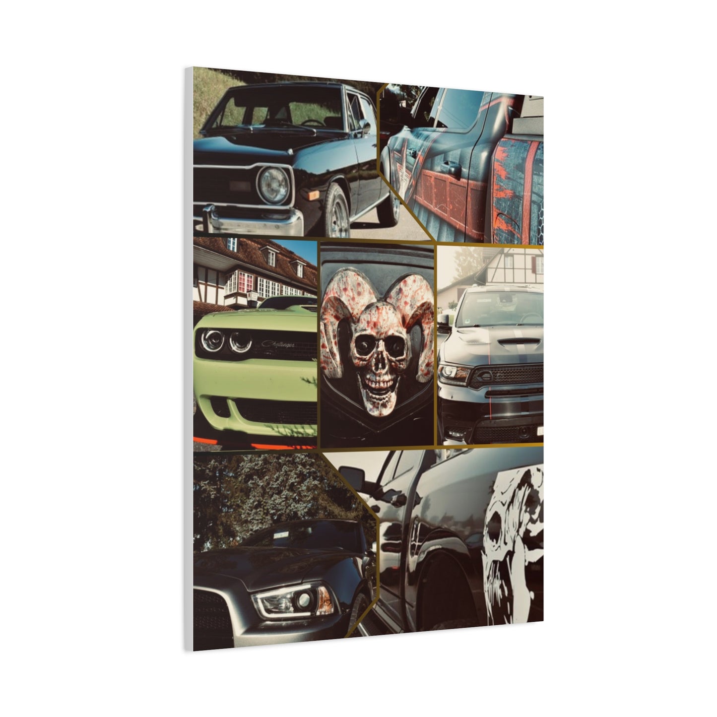 Canvas Print - American Cars Design