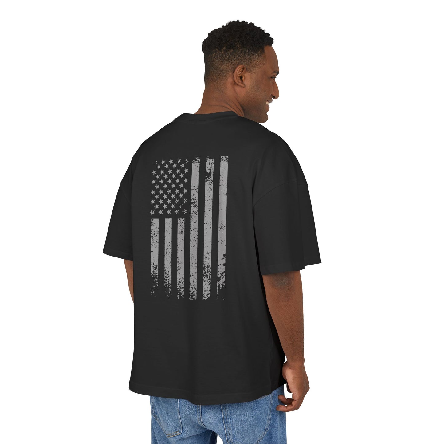 Tee - Skull Sand Storm USA Flag Graphic Print Unisex Shirt
