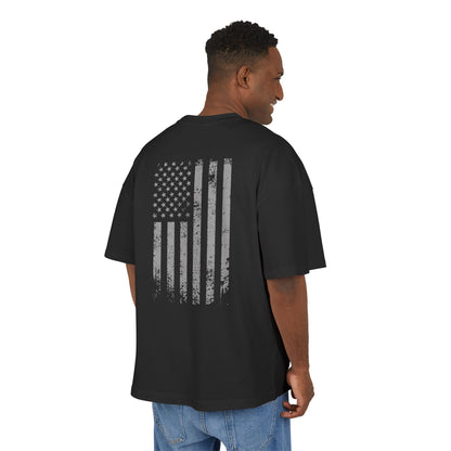 Tee - Skull Sand Storm USA Flag Graphic Print Unisex Shirt