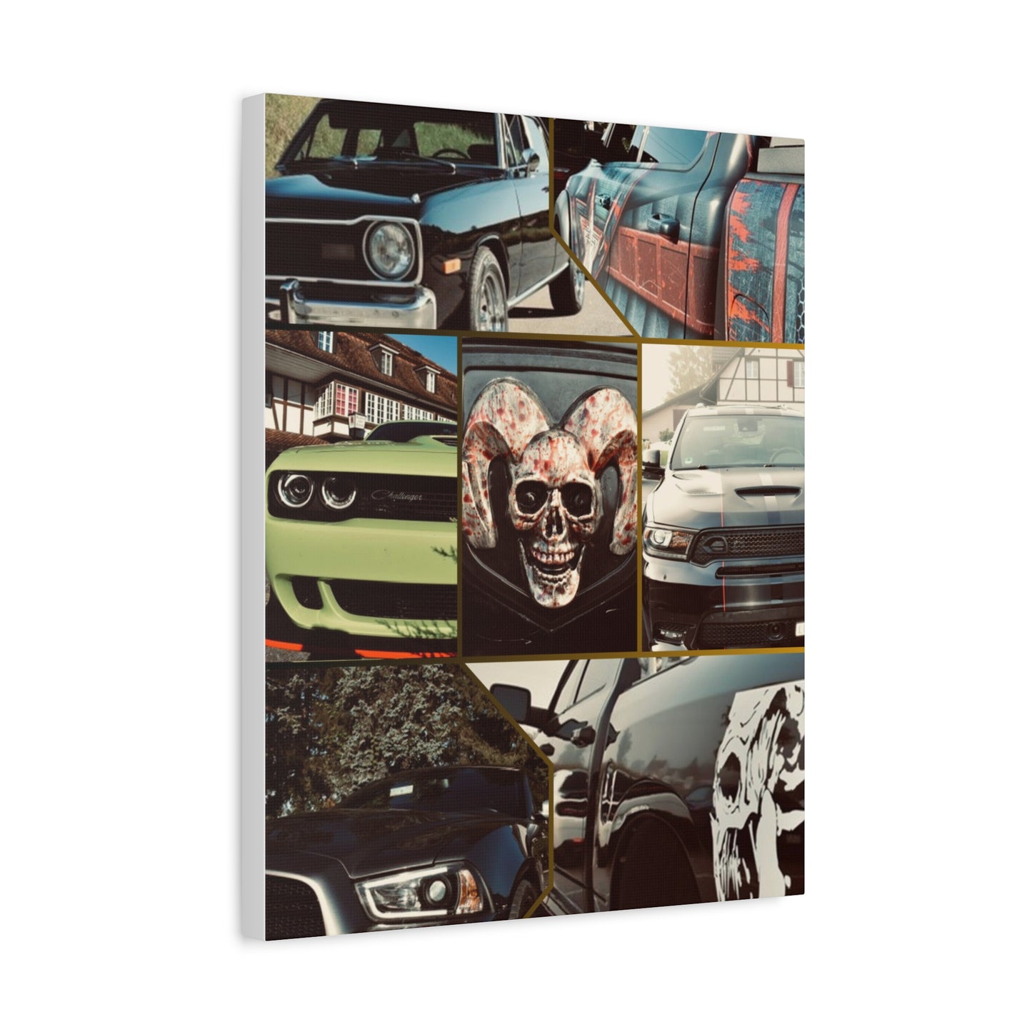 Canvas Print - American Cars Design