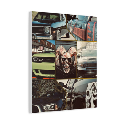 Canvas Print - American Cars Design