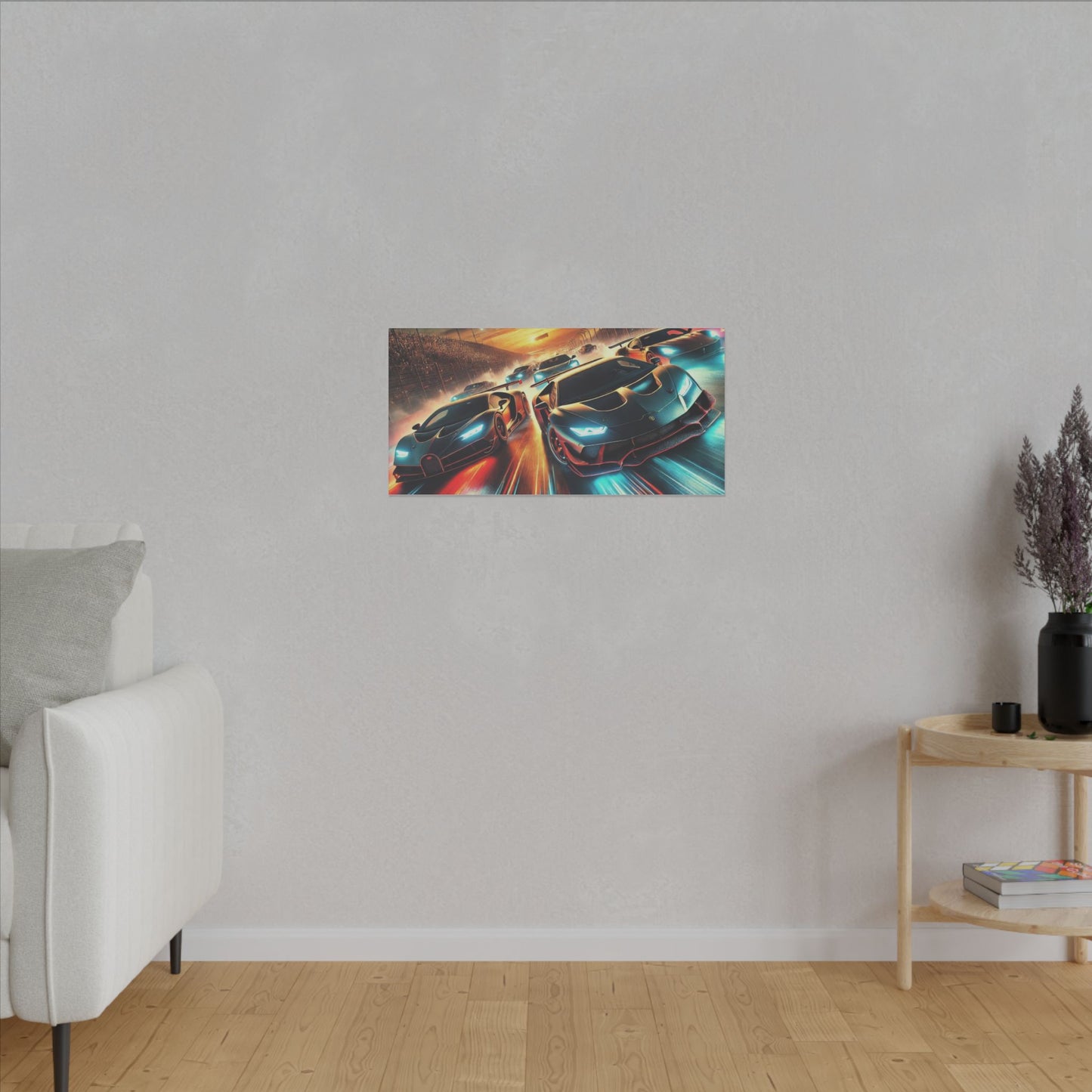 Canvas Print - Super Cars Racing