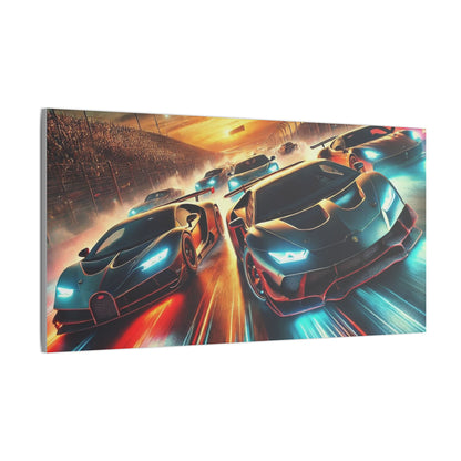 Canvas Print - Super Cars Racing