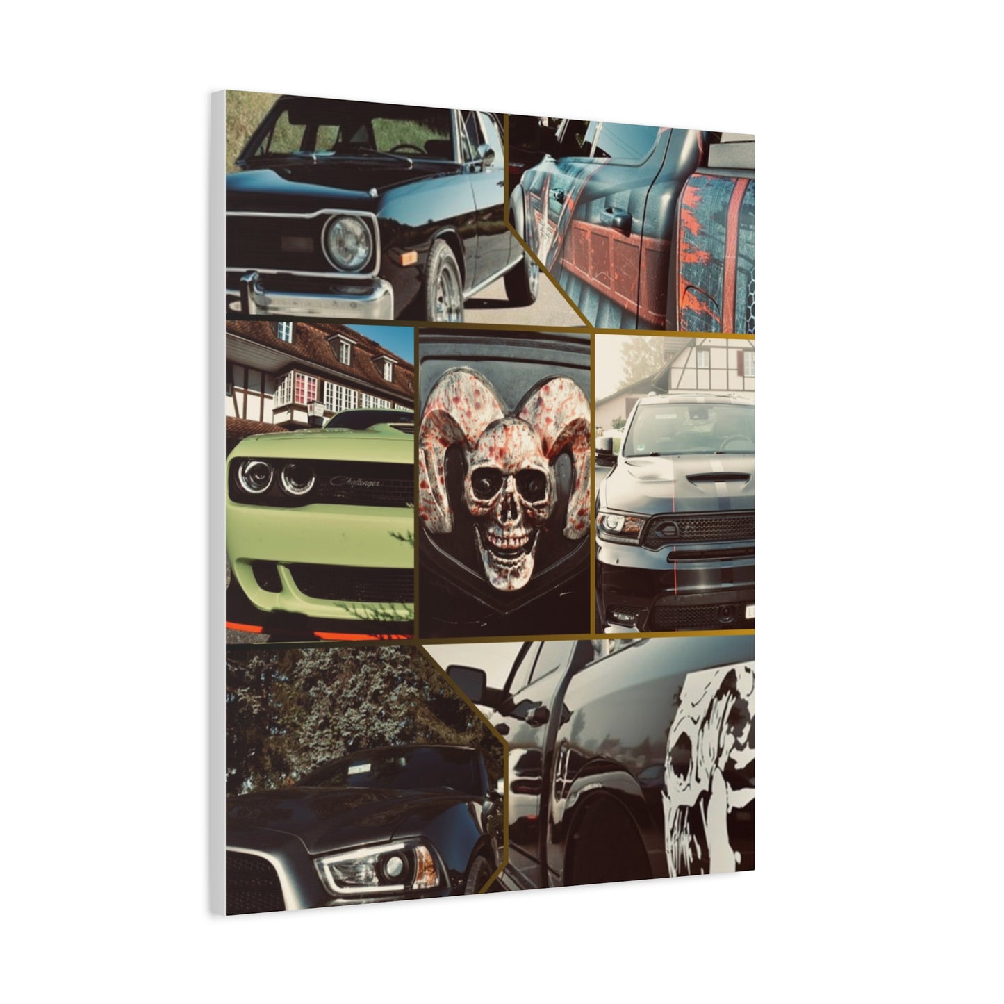 Canvas Print - American Cars Design