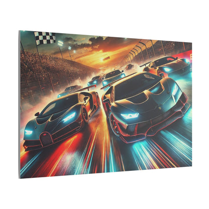 Canvas Print - Super Cars Racing