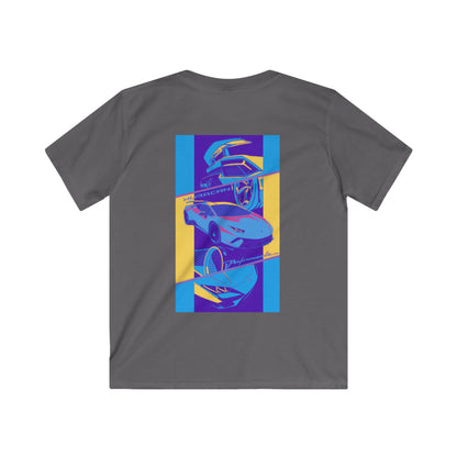 Kids Softstyle T-Shirt Lambo Cartoon Summer
