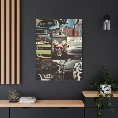 Canvas Print - American Cars Design
