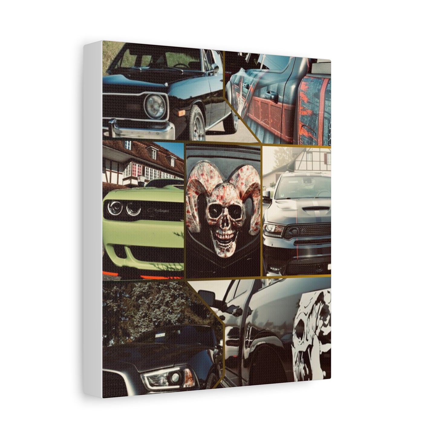 Canvas Print - American Cars Design