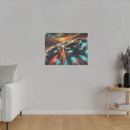 Canvas Print - Super Cars Racing
