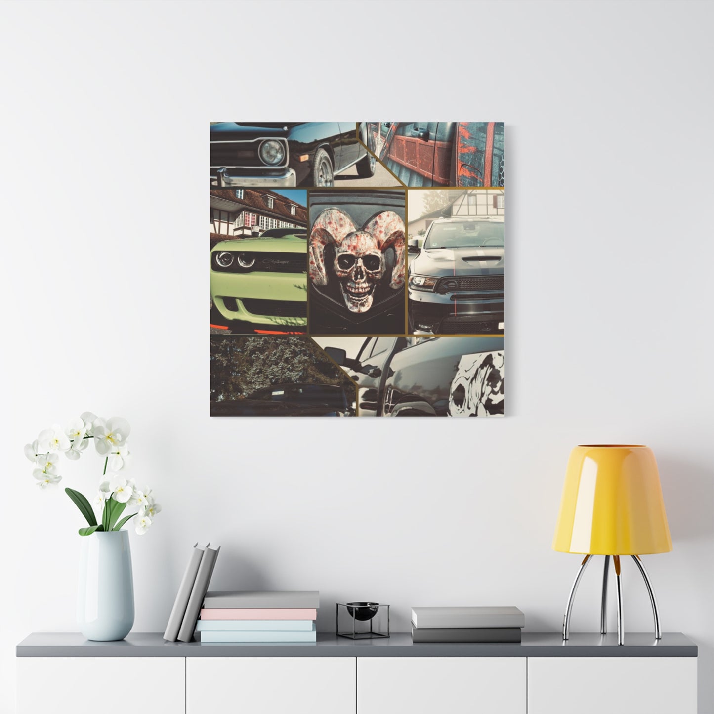 Canvas Print - American Cars Design